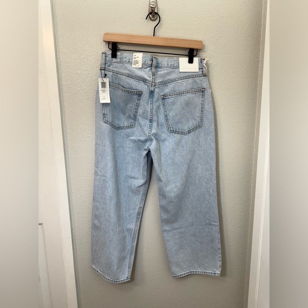 NEW Denim Forum The '90s Iggy Lo-rise Cropped Jean Size 27 - Picture 5 of 12